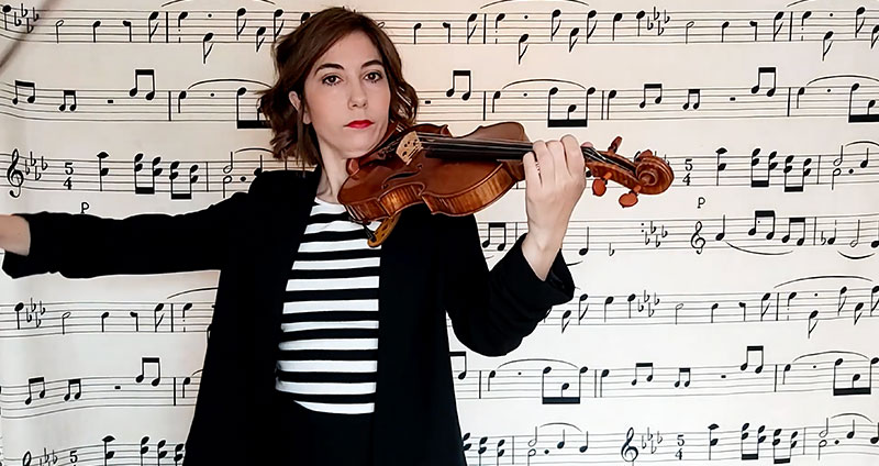 Laura Martín, música de violín para eventos y bodas